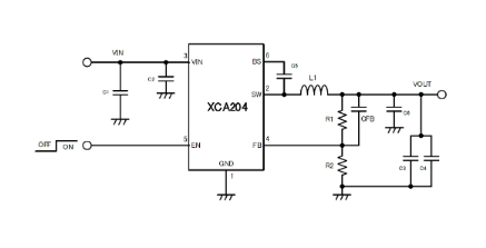 XCA204A0K1MRѹDC-DCԴTOREX